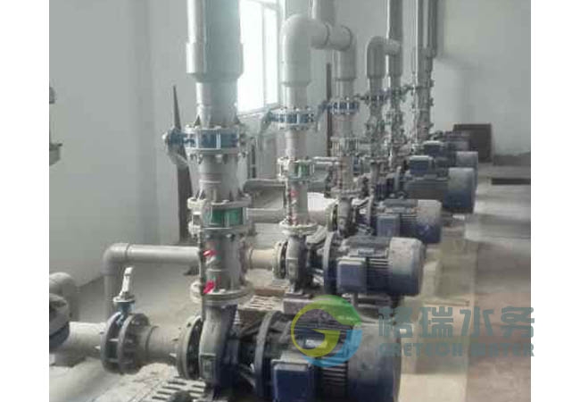 山東化工企業(yè)2*150t/h除鹽水項目